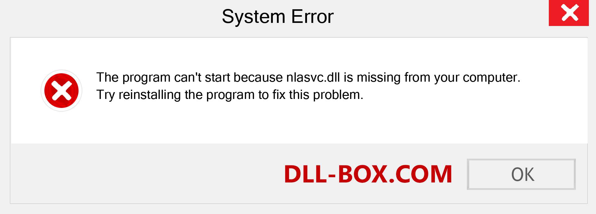  nlasvc.dll file is missing?. Download for Windows 7, 8, 10 - Fix  nlasvc dll Missing Error on Windows, photos, images